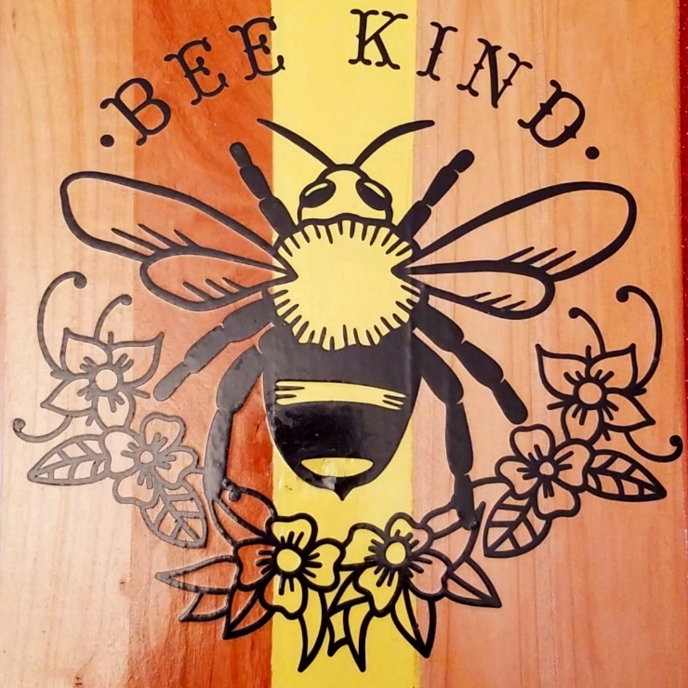 Wooden sign